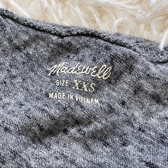 Madewell Heathered Gray Crewneck Pocket Tee - Picture 6 of 6
